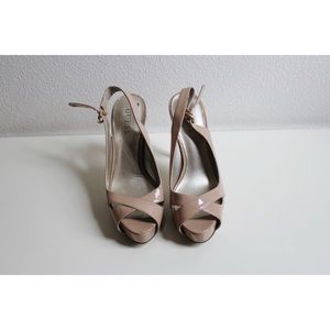 Guess Nude Sling-back Pumps